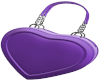 Giselle Purple Hrt Purse