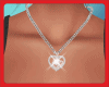 B Hearted Necklace