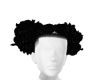 Bangs Bun Afro Puff
