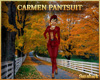 CARMEN PANTSUIT RED PF