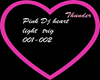 heart light  pink