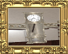 WHITE GRAND CLOCK