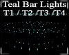 Teal Bar Lights M/F