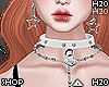 💧Necklase Heart White