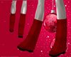 }CB{ Red Leg Wrmr Boots