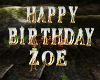 LS Happy Birthday Zoe