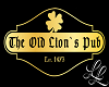 The Old Lion`s Pub Sign