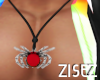 Ruby Red Spider Necklace