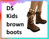 DS Kids brown boots