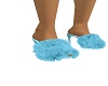 SHOES FLUFFY SKYBLUE