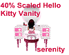 40% Hello Kitty Vanity