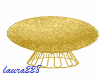 golden cuddle chair