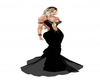 Black Jeweled Gown