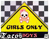 男| No Boys!
