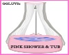 PINK SHOWER & TUB