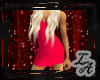 [LA] Red skunk dress
