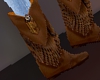 Hearts! Fringed Boots