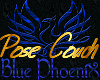 Blue Phoenix 6Pose Couch
