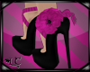 Violet Spring Heels