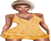 Iris Orange Dress