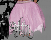 boho lylah pink skirt
