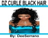 DZ CURLE BLACK HAIR