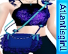 Blue bows and lace