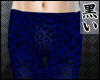 [K]Leopard leggings blue