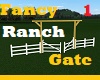 Fancy Ranch Gate