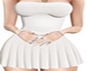 k|Pleated Dress Whitee