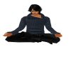 9P]Meditation pose