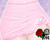 蝶 Pink Laced Up Skirt