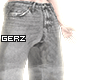 gray jeans