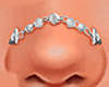 𝔈. crystal nose chain