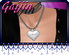 (JIN) HeartMark Necklace