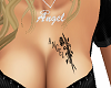 Angel Dagger rose Tattoo