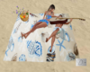 Beach Blanket & Guitar