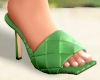 KZ! Green Basic Heel