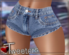 Blue Denim Shorts