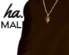 haM. Arrow Sweater Brown