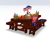 4th July picnic table