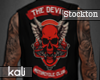 Devil vest Stockton M.C
