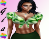 gia;green Leaf fit