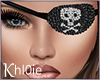 K pirate eyepatch bling