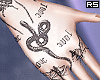 ⛓ Leyend Hand Tattoo