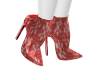 Snowflake Boots Red