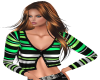 Green Stripped Sweater