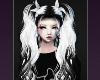 Hello Feaky Doll Dolls Goth Girl Girls BLack White Pretty Cute