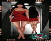 *D* Red Mini Dress