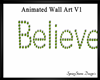 Believe Wall Hanging V1